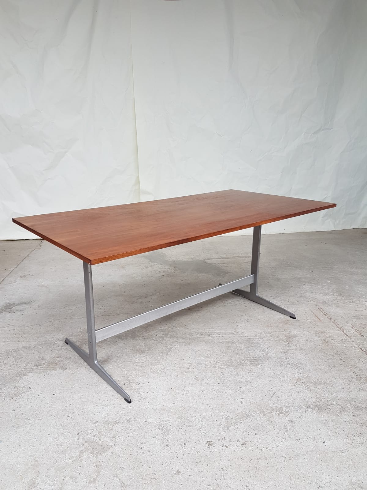 Aluminium dining table Arne Jacobsen for Fritz Hansen