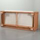 Luxurious Italian Gasparucci Reed White Lounge Greenhouse Sofa. Italy, 1980
