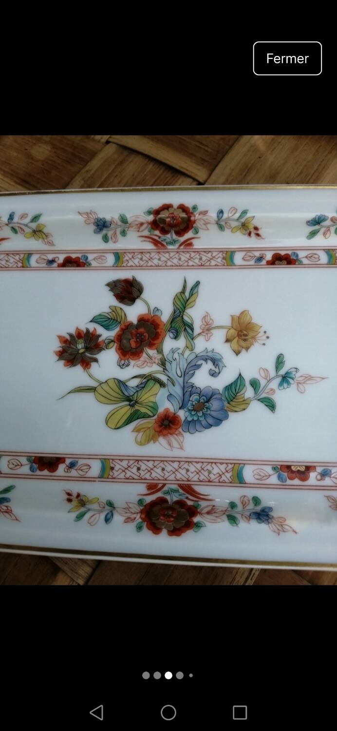 Haviland cake dish
