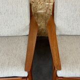 Pair of teak easy armchairs by Svend Aage Eriksen for Glostrup
