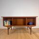Scandinavian teak desk, 1960s