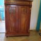 Very Buffet 1900 - Napoléon III - Walnut veneer - 1 drawer - 2 doors