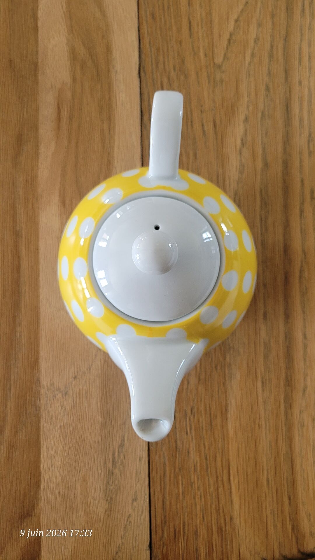 Solitary teapot "tea for one"