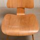Charles and Ray Eames Early DCW Ash plywood Dining Chairs for Herman Miller