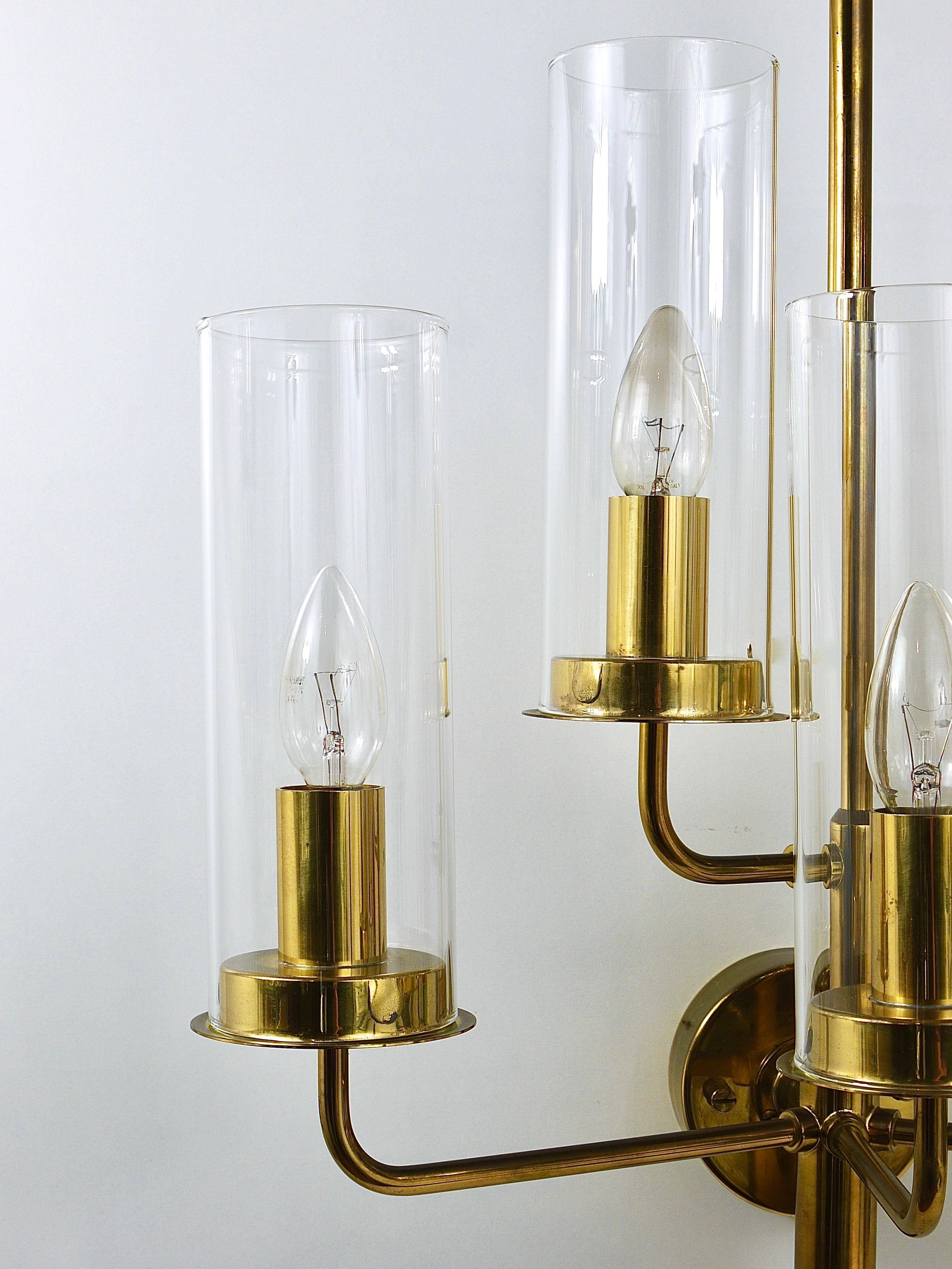 Hans-Agne Jakobsson Sonata Wall Light with 5 Arms, Mid-Century Style, Markaryd, 1960