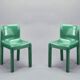 Pair of Kartell 4875 chairs by Carlo Bartoli