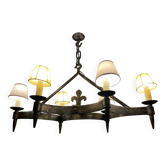 Lustre style brutaliste