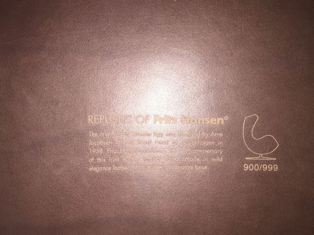 Golden Egg Chair, Arne Jacobsen, Fritz Hansen