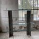 Roche Bobois stone and glass sculpture shelf 1970s