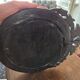 Antique round Venetian mirror in engraved glass