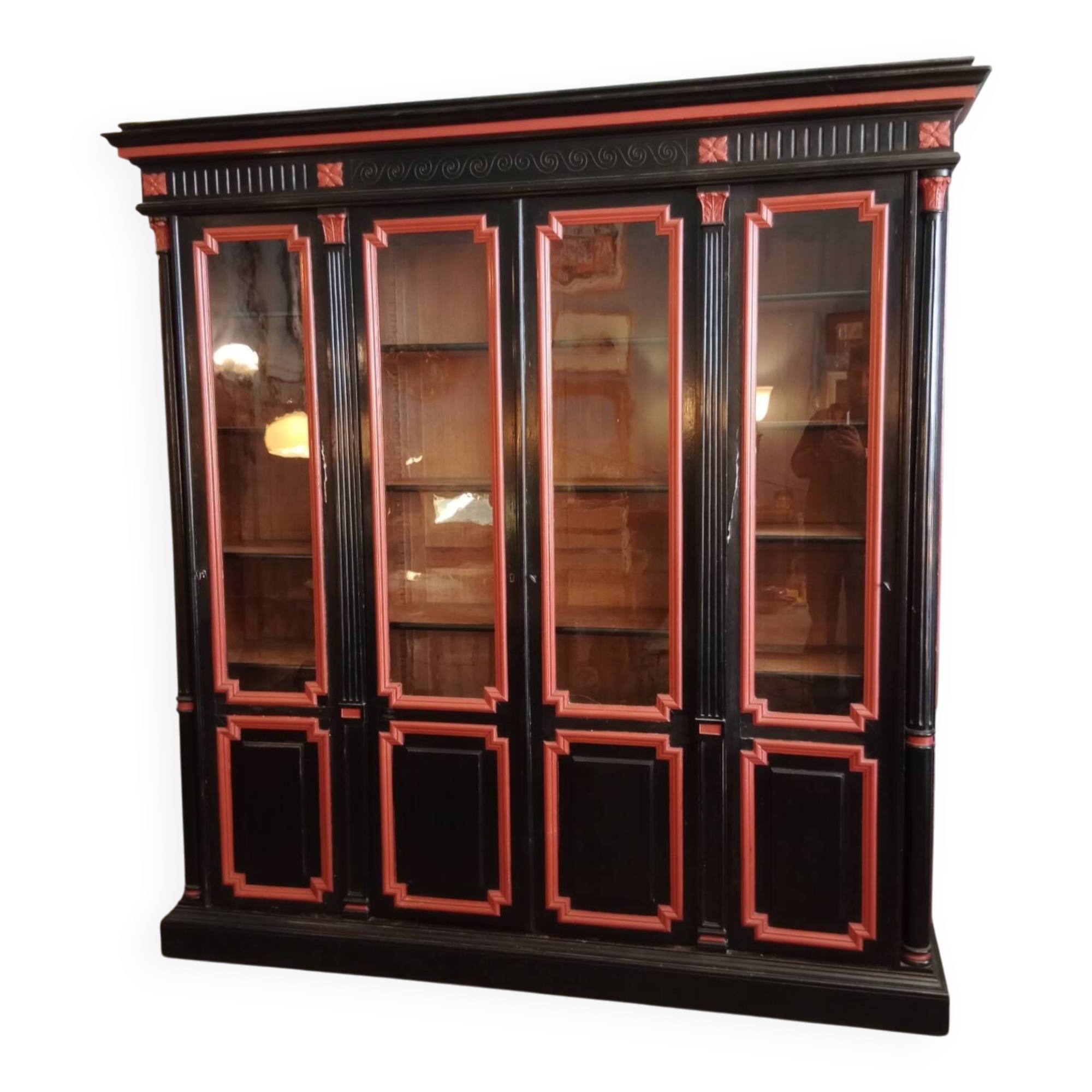 Napoleon III glass library