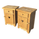 2 tables de chevet rustique Meribel