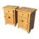 2 tables de chevet rustique Meribel