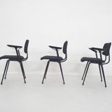 Set of three Friso Kramer for Ahrend de Cirkel "Revolt" chairs, The Nether