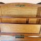 Charming dressing table in light wood marquetry - Louis XV style