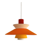 Suspension lamp the 5biose - minimalist design in fabric