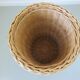 Rattan basket with handles and lid 60/70