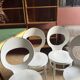 4 chaises modèle mouette Baumann
