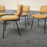 Set de 4 André Simard chairs
