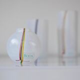 Glass vases by Vallien for Kosta Boda, set of 3