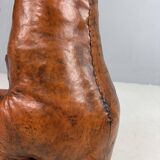 Dimitri Omersa leather magazine pouch kangaroo, Almazán, Spain, 1970 (Stamped)