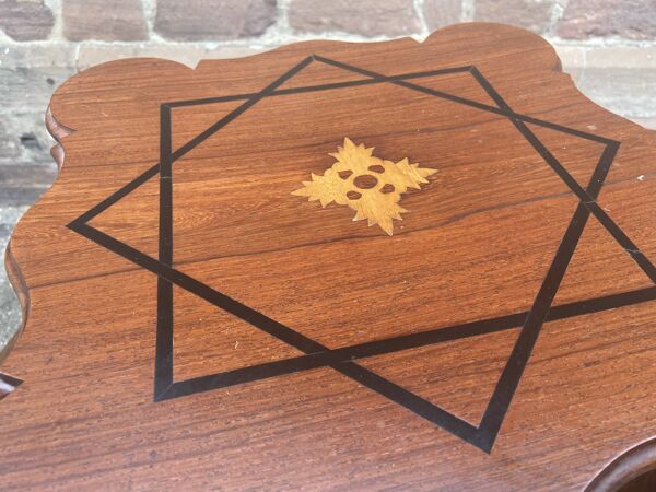 Paire de chevets syrien palissandre vintage 1930