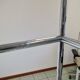 4-Module Bookcase in Chromed Metal and Blue Iron from USM Haller, 1970s