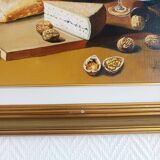 Oil on canvas still life signed Frechin.