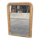 Louis Philippe mirror in solid wood and gilded stucco 19th century 125x80cm