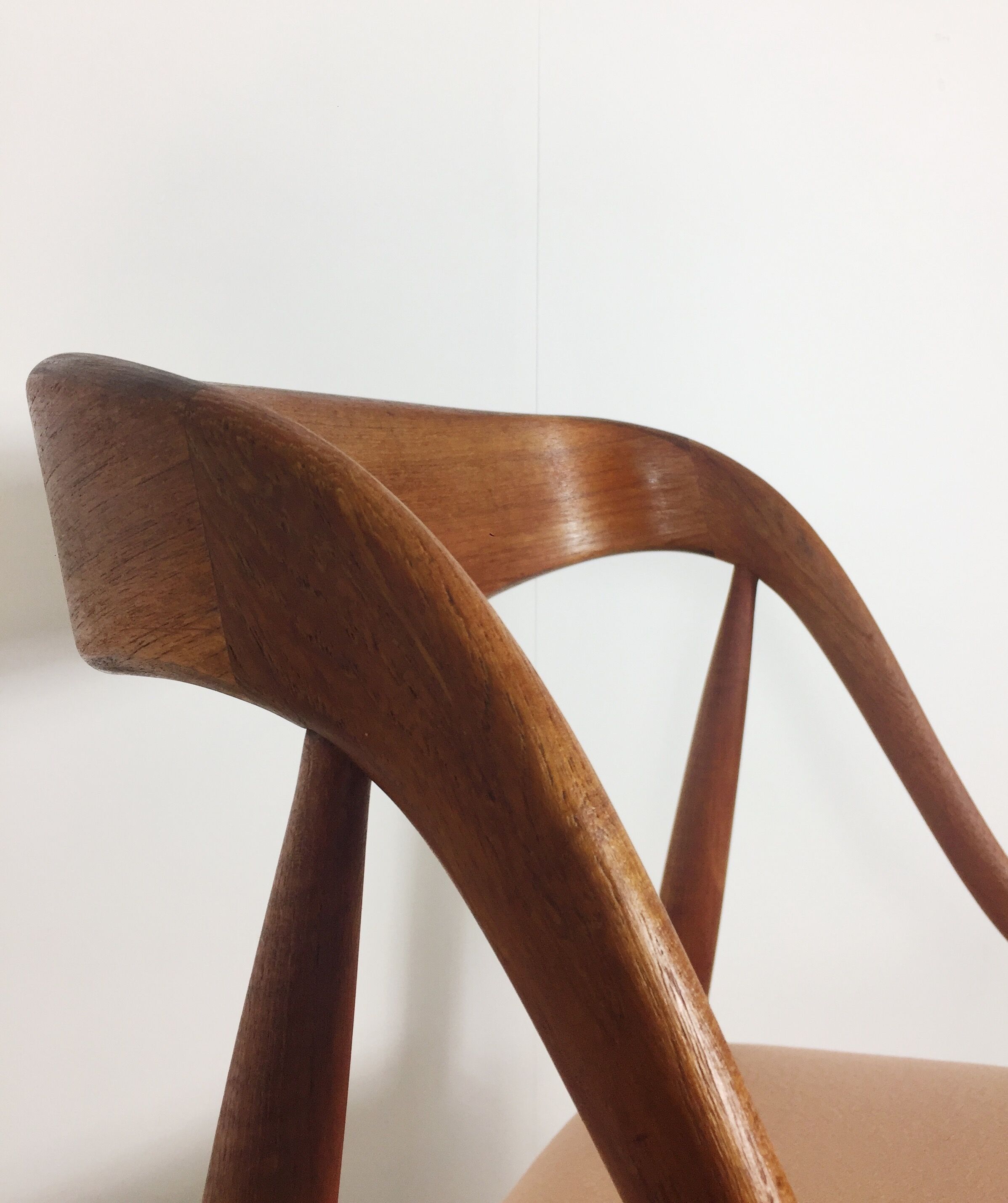 Johannes Andersen teak dining chair for Uldum, 1960