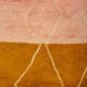 Hand-knotted rug with a gradient diamond pattern from M’rirt | 216 cm x 330 cm