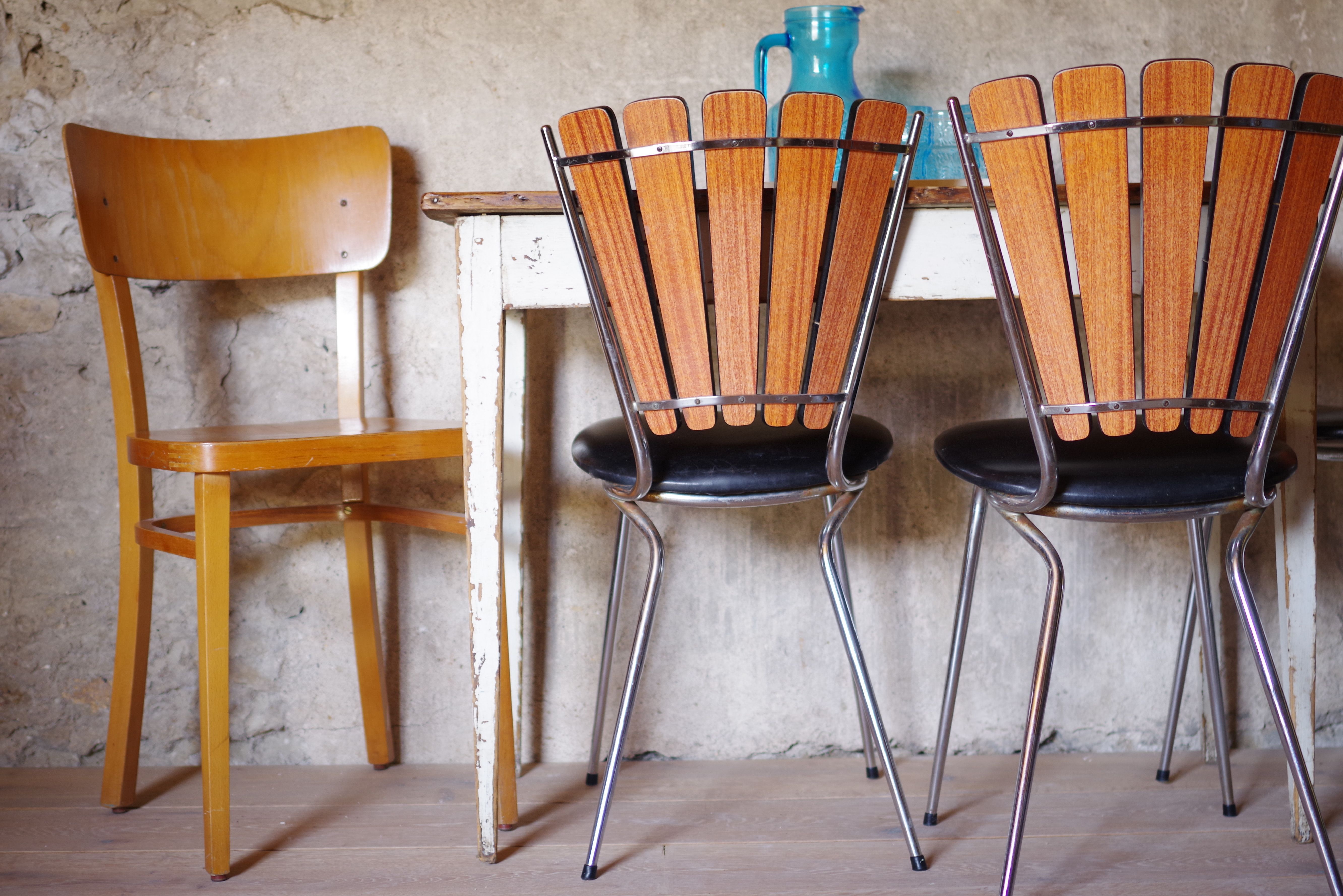 Set of 3 chairs 1970