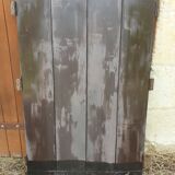 Pair of old shutters
