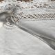 Ercuis silver-plated metal sauce spoon / ladle, ribbon model