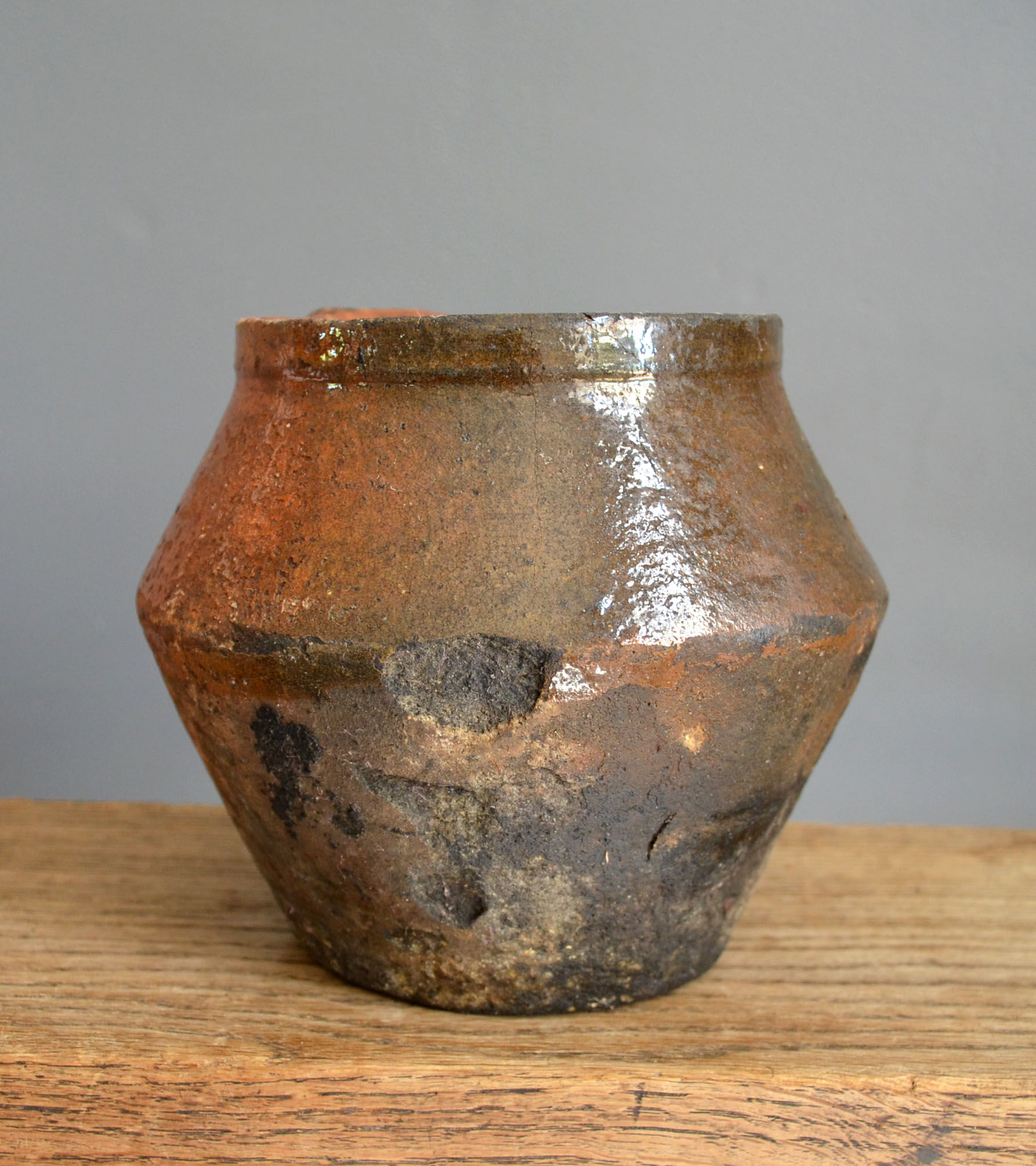 Ancient terracotta pot from the Southwest