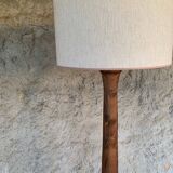 Wooden floor lamp