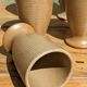 Mazagrans cups in artisanal stoneware by 4