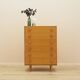 Ash veneer chest of drawers, Denmark, 1970s