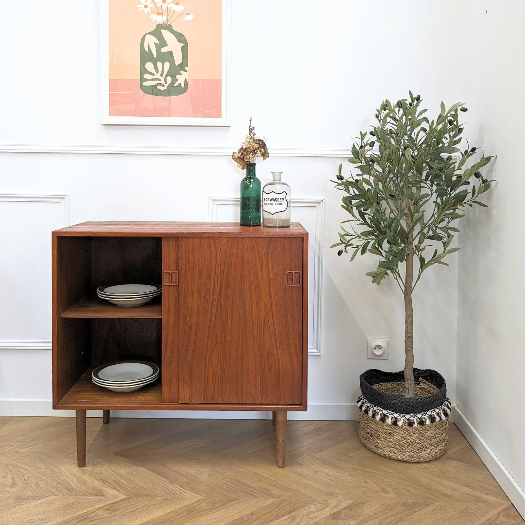 Vintage Scandinavian sideboard