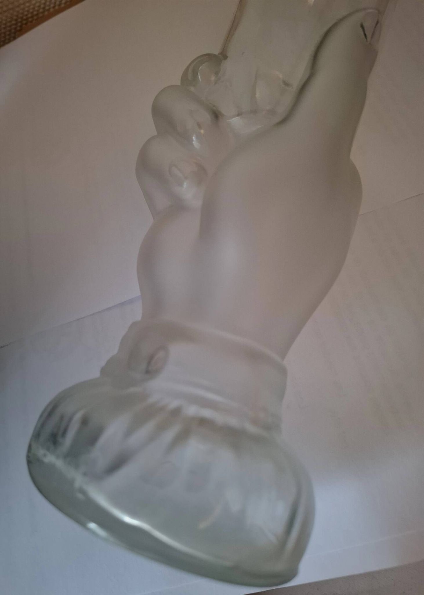 Bottle hand from the Legras factory in Saint-Denis (19th century)