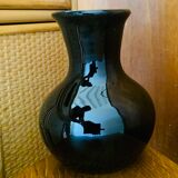 Vase noir