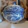 Ancienne soupière Lunéville K&G toile de jouy