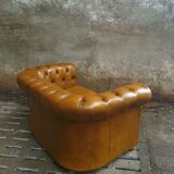 Old Chesterfield sofa 2 seater 140 cm