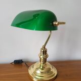 Banker's lamp, vintage desk lamp