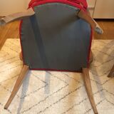 Bridge armchair with mustache