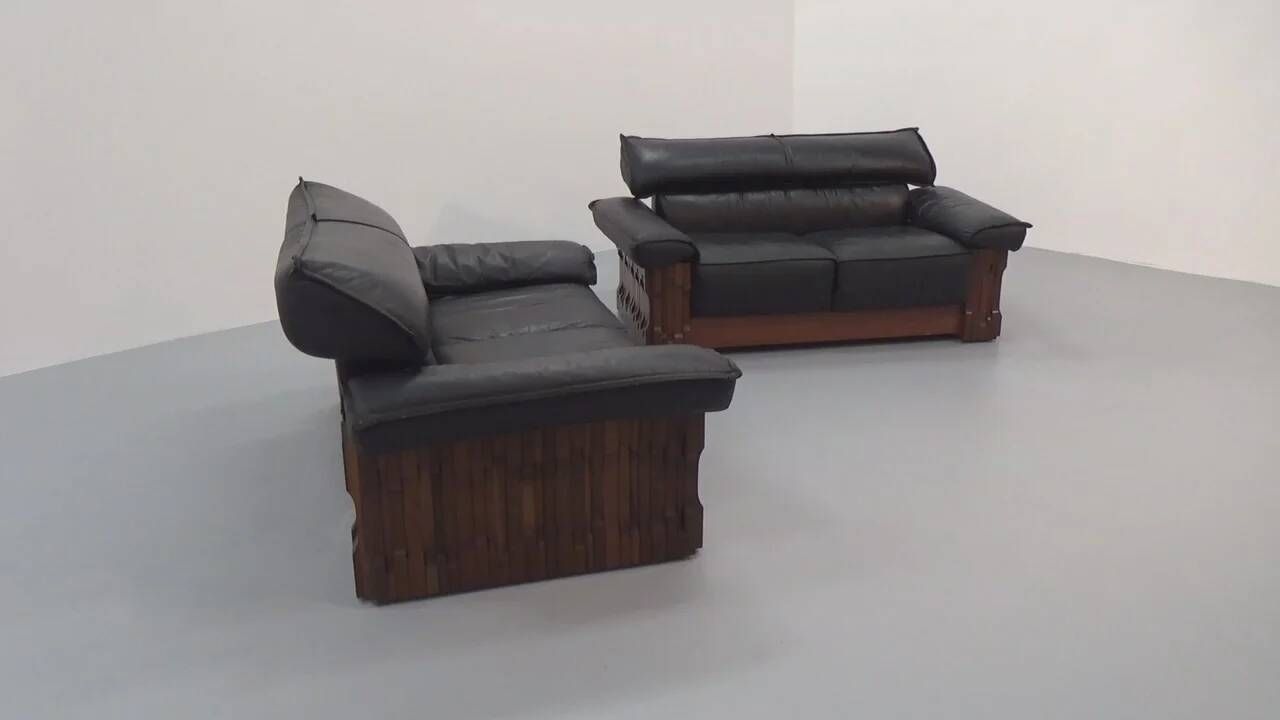 Luciano Frigerio 'Model Norman' two-seater piano bench