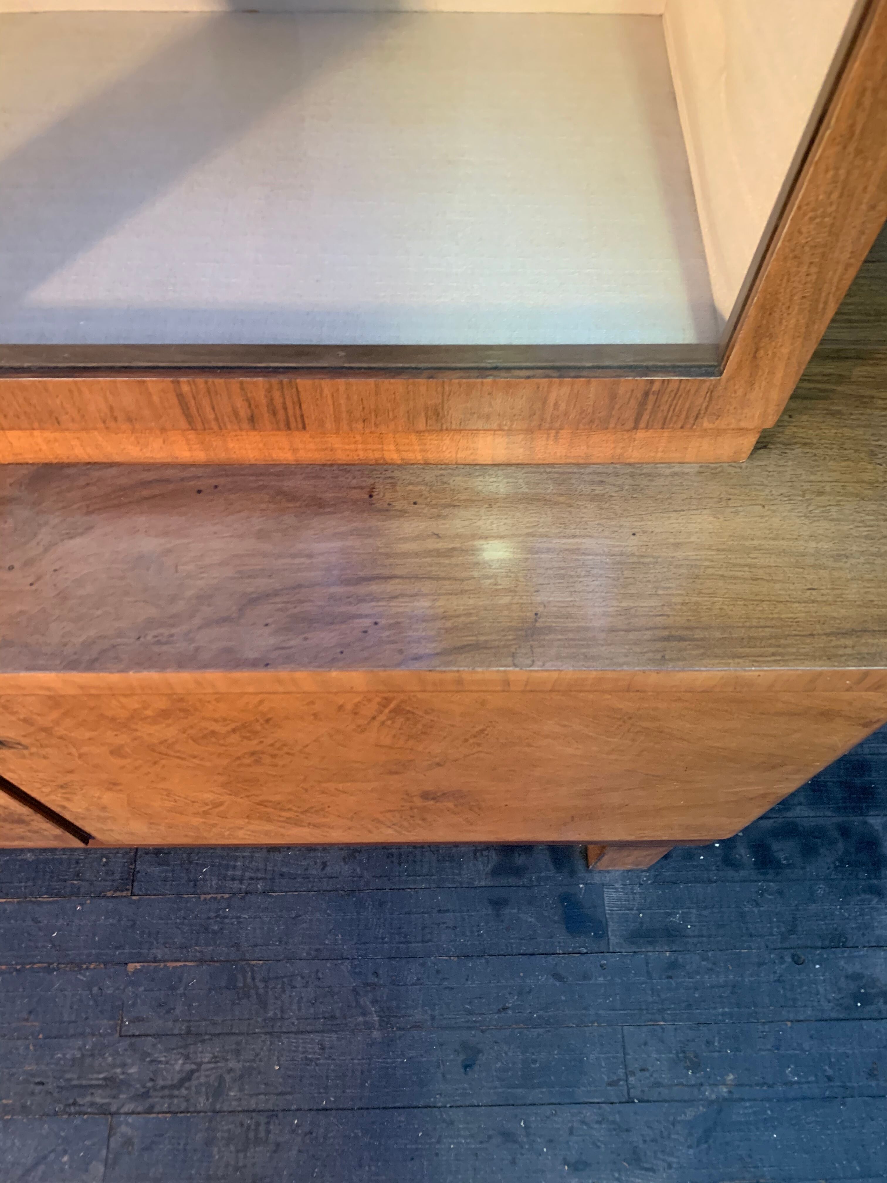 Enfilade, dresser, buffet showcase period art deco