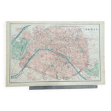 1883 - Map of the city of Paris