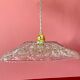 Vintage molded glass lampshade pendant lamp