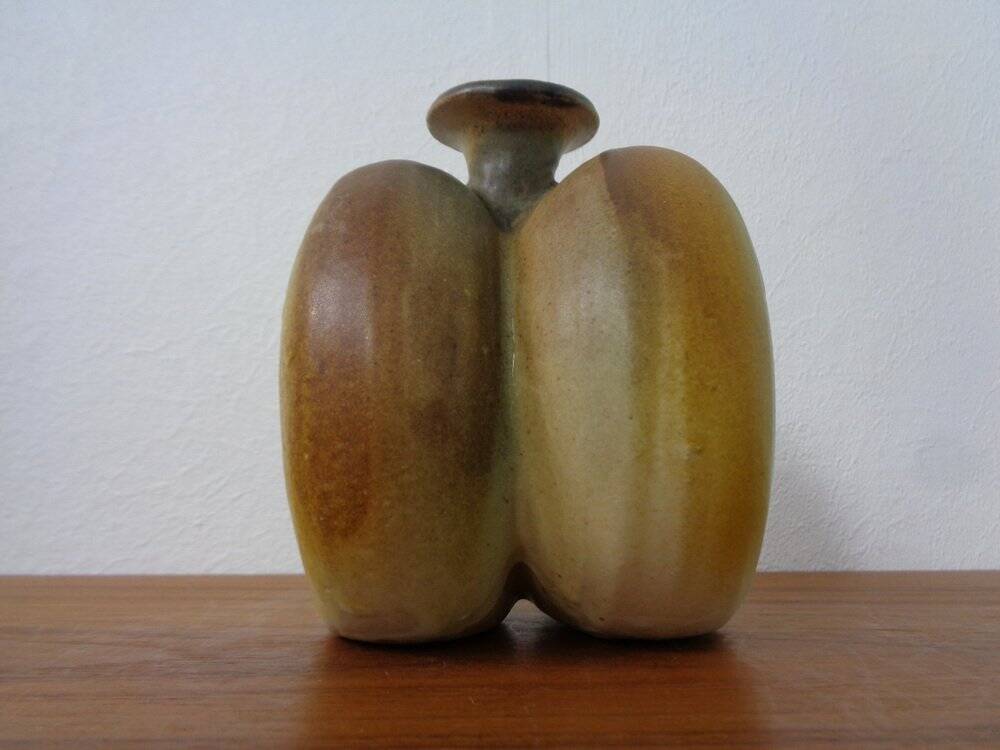 Danish Studio Ceramic Vase, 1960s